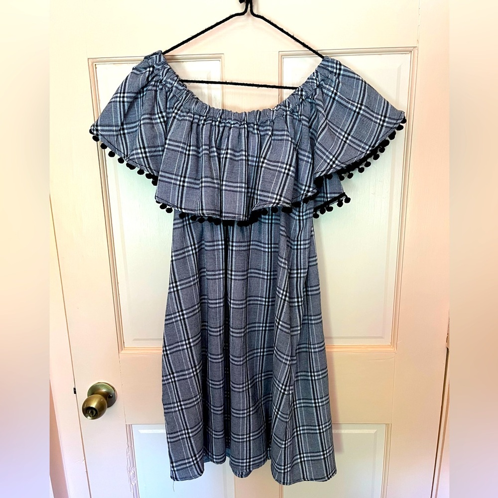 Umgee dress with pompoms, size M